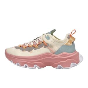 Sorel Pink and Cream Chunky Sneakers